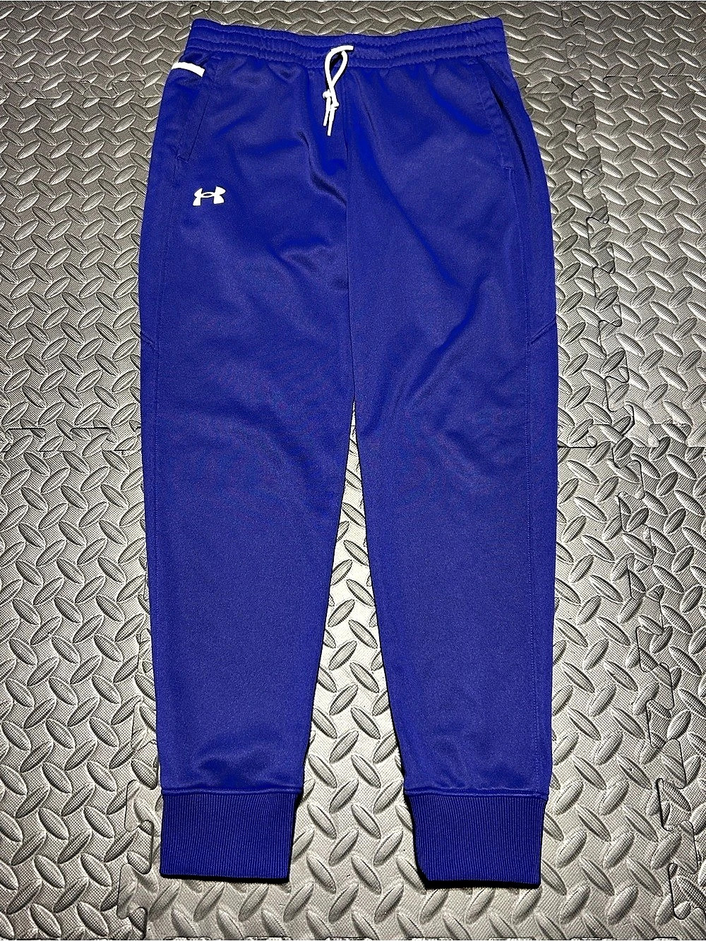 Under Armour Kids Blue ColdGear Fleece Joggers